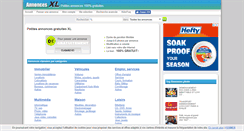 Desktop Screenshot of annonces-xl.com